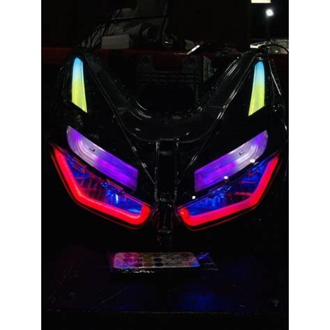 Lampu Led Alis Rgb Running Devil Eyes Full Setreflektor Vario 160 All