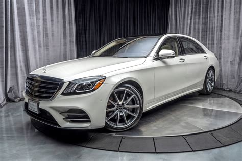 2019 Mercedes Benz S560 4MATIC Sedan MSRP 123 130 AMG LINE PACKAGE