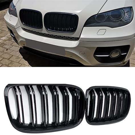 Buy Cctuning Front Bumper Grille For Bmw X5 X6 E70 E71 2008 2014 Glossy