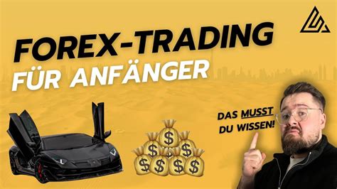 Forex Trading Lernen F R Anf Nger Alle Grundlagen In Einem Video