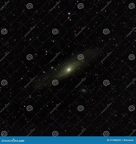 Andromeda Galaxy, Starry Night Sky, Astrophotography Stock Image ...