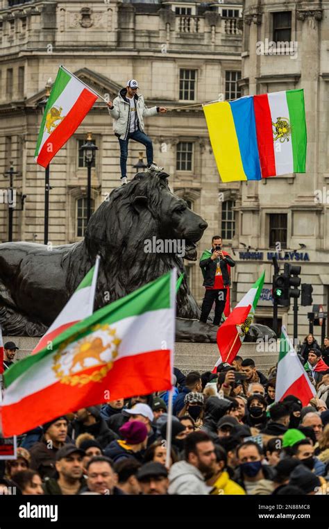 London Uk 11th Feb 2023 A Protest Under The Slogan “women Life