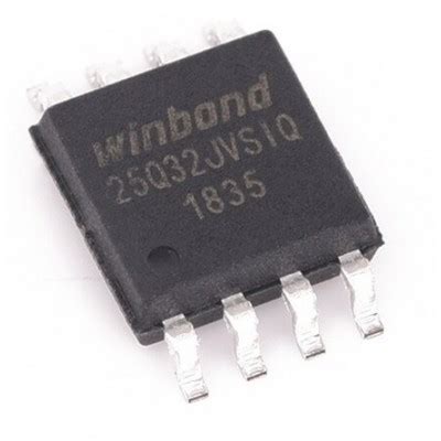 W25Q32JVSSIQ 32M Bit Serial Flash Memory SPI Interface SOP8