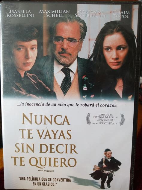 Nunca Te Vayas Sin Decir Te Quiero Dvd Meses Sin Intereses