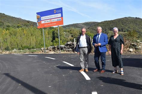 La Diputación completa las obras de la renovación de la carretera de