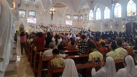 Katedral Santa Maria Palembang Diresmikan