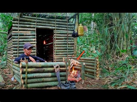 Solo Overnight Rain Bushcraft Shelter Hujan Sepanjang Malam YouTube