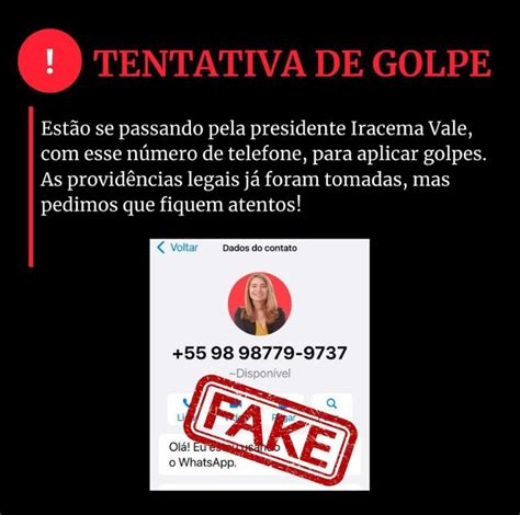 Iracema Vale Alerta Para Tentativa De Golpe Pelo WhatsApp Blog Maramais