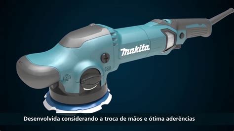 Lixadeira Politriz Roto Orbital Makita PO6000C YouTube