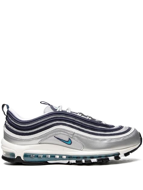 Nike Air Max 97 "Metallic Silver/Chlorine Blue" Sneakers - Farfetch