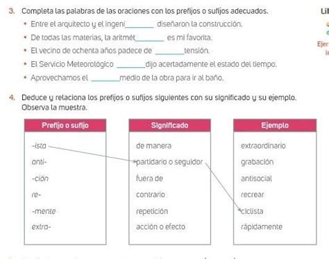 Ayudaa No Entiendoo Es Solo El Ejercicio 3 La Tabla Es Para Ejemplos