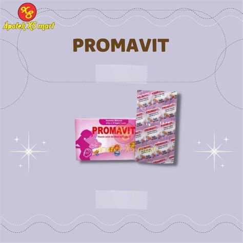 Jual Promavit Memelihara Kesehatan Ibu Hamil Dan Menyusui Shopee