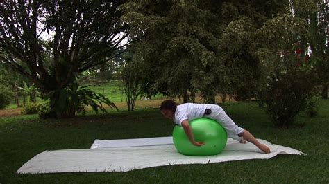 EJERCICIOS DE YOGA CON PELOTA YouTube