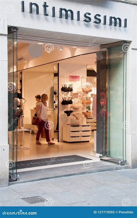 Intimissimi Retail Store In Barcelona Spain Editorial Stock Photo