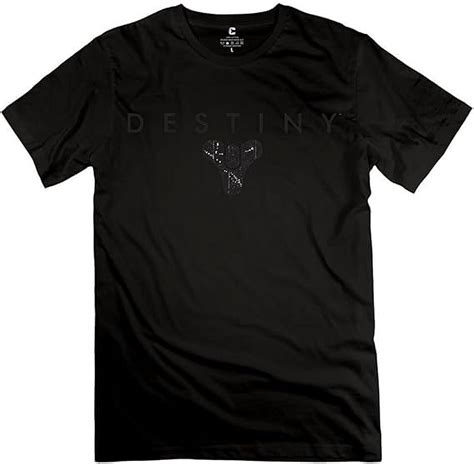 Men Destiny Logo Custom 100 Cotton Natural T Shirts By Mjensen