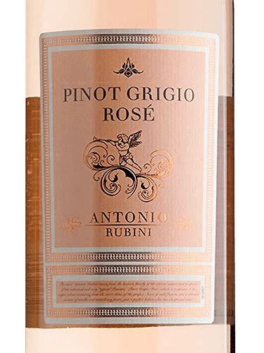 Antonio Rubini Pinot Grigio Rosé Vivino US