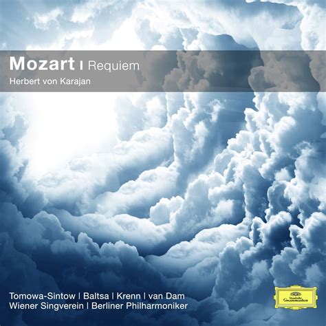 Mozart Requiem Herbert Von Karajan Karajan Tomowa Sintow Amazon Es