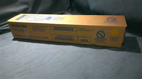 New Genuine Toshiba T Fc U Y Yellow Toner Cartridge E Studio C