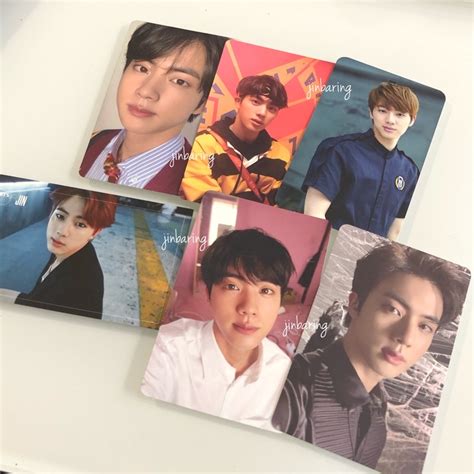 Jual Official Photocard Pc Bts Bangtan Kim Seokjin Jin Mots Map Of