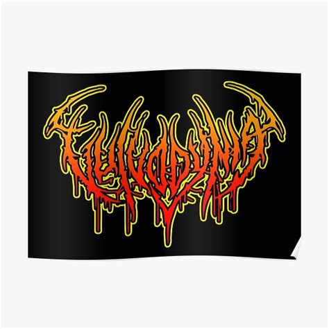 "Vulvodynia Band Logo" Poster by SihnoXOnhis | Redbubble