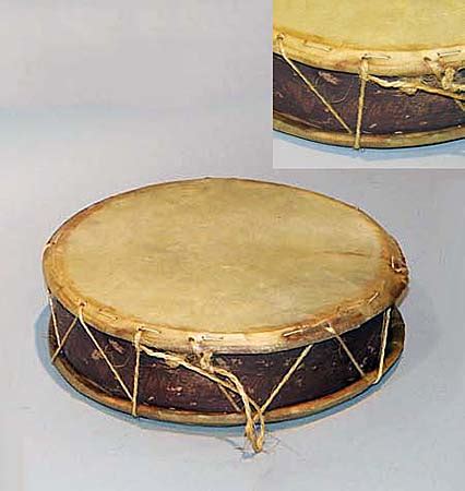 Peru ‘Tinya’ Drum - Hartenberger World Musical Instrument Collection