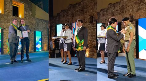 Governador Rafael Fonteles Participa De Solenidade Da Medalha Do M Rito