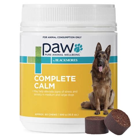 Paw Complete Calm Dog Chews 300g Drcarl Dr Carl