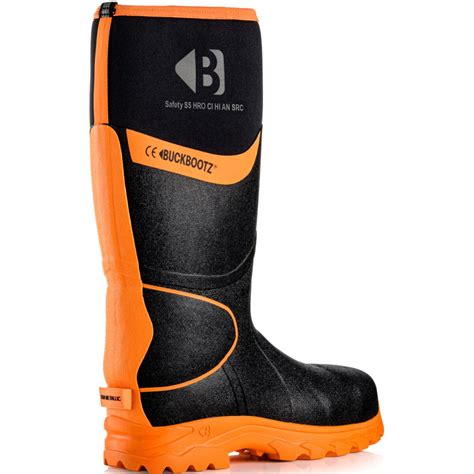 Buckbootz Buckler Bbz8000 360 High Visibility Safety Wellington Boot With Ankle Protection Hro