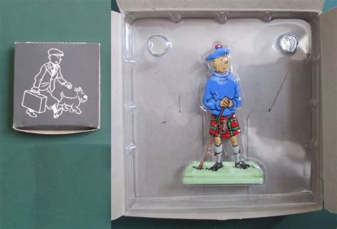 Les Archives Tintin Figurine Tintin L Ile Noire Herg Moulinsart