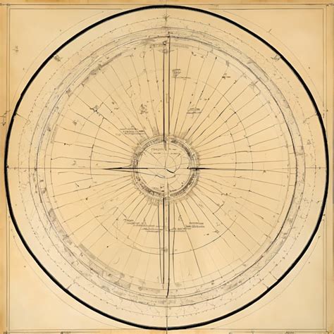 Premium Photo | Produce a detailed diagram of the celestial coordinate ...