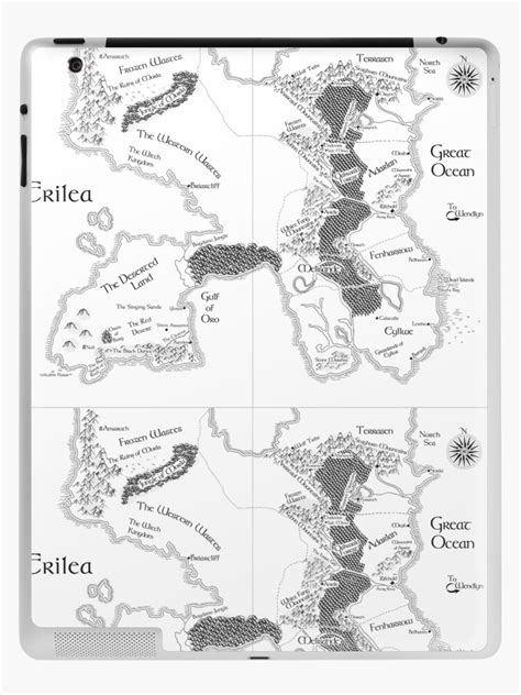 Map Of Erilea Map Of The World Of Throne Of Glass Sarah, 42% OFF