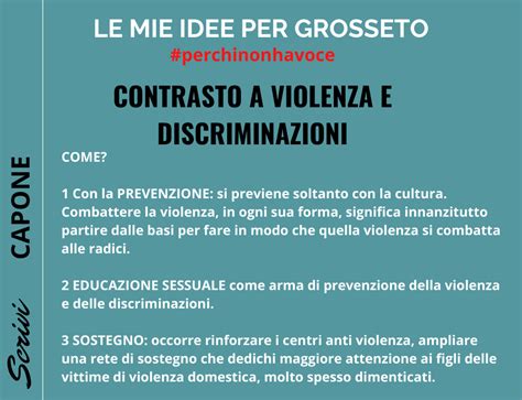 Contrasto A Violenza E Discriminazioni Gabriella Capone