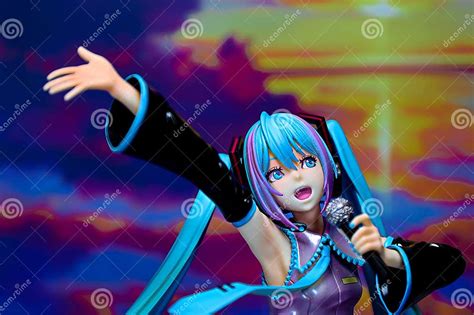 Display Of Hatsune Miku Figure Editorial Photography Image Of 2023