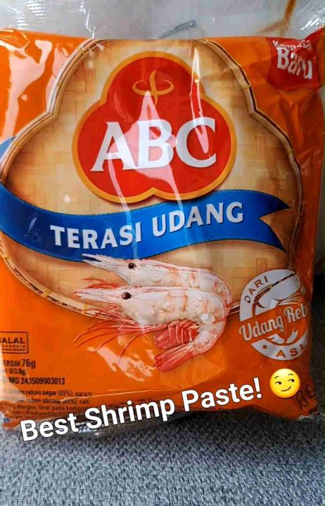 Abc Terasi Udang G Packs Indonesia Shrimp Paste Condiments Blended