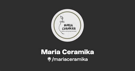 Maria Ceramika Instagram Facebook TikTok Linktree