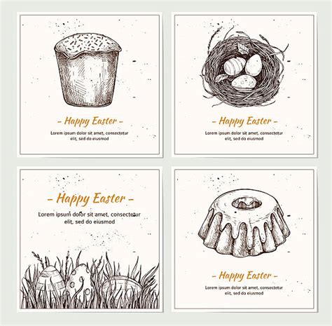 Vintage Birds Nest Drawings Illustrations Royalty Free Vector Graphics