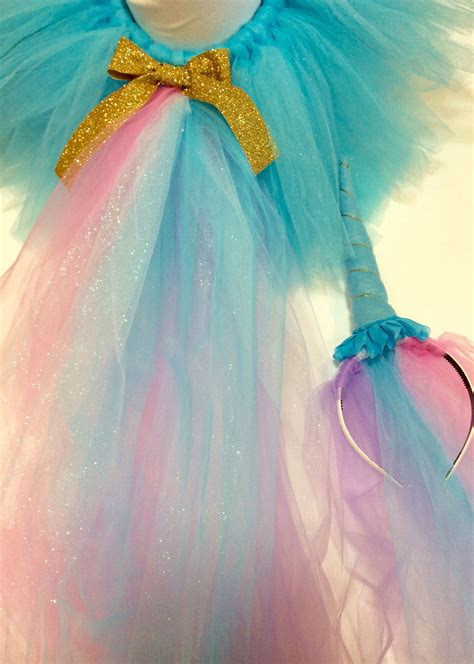 Blue Unicorn Costume Unicorn Halloween Costume Pastel | Etsy