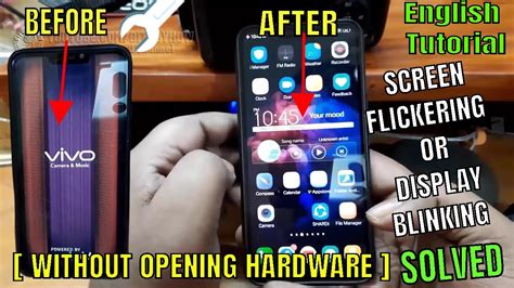 Fix Screen Flickering Or Display Blinking Android Phone Screen