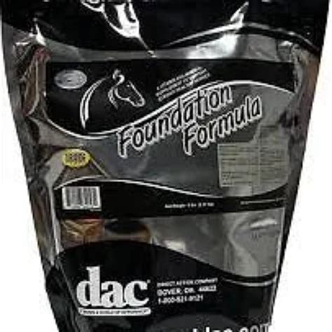 Dac Foundation Formula Biotin Horse Supplement 5 Lbs Tack N More