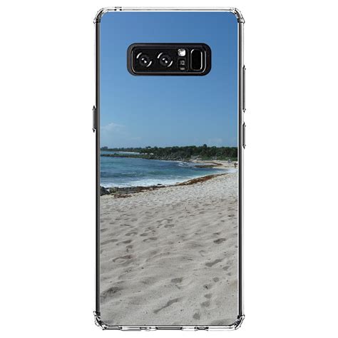 Distinctink Clear Shockproof Hybrid Case For Samsung Galaxy Note 8 Tpu Bumper Acrylic Back