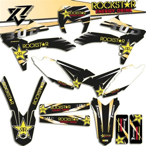 Decografix Vous Propose Un KIT DECO Moto YAMAHA TTR 125 Monster Energy