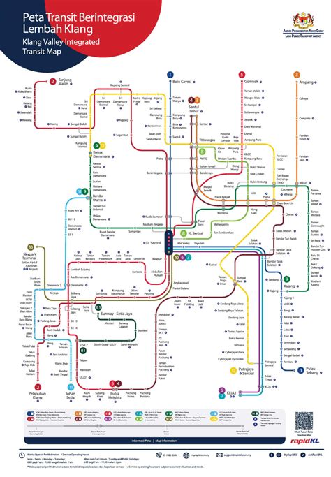 Klang Valley Integrated Transit Map Paul Tan S Automotive News