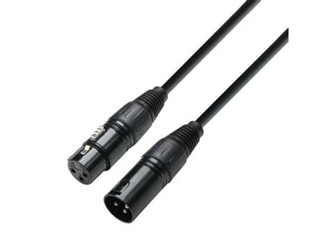 Adam Hall Cables 3 STAR DMF 1000 Cable DMX De XLR Macho A XLR Hembra 10 M