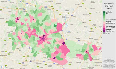 West-Midlands-county population stats in maps and graphs.