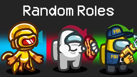 Random Roles In Among Us Youtube