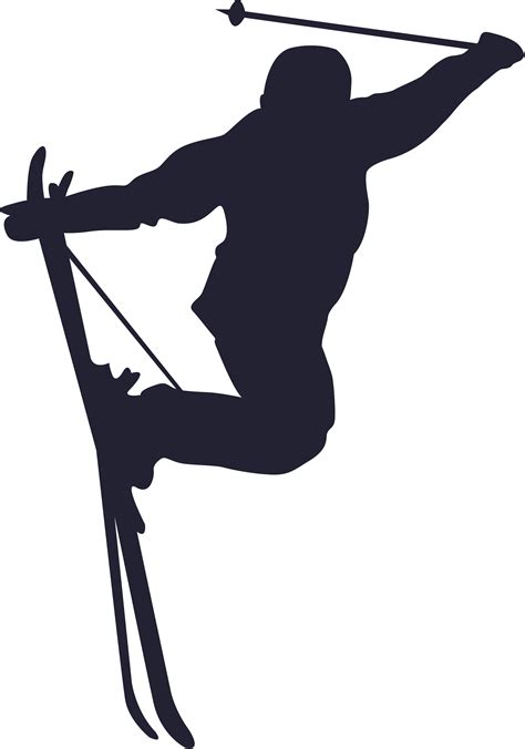 The best free Ski silhouette images. Download from 209 free silhouettes ...