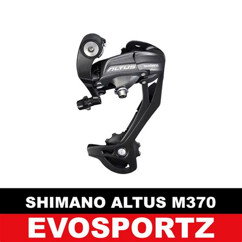 Shimano Altus Rd M370 Rear Derailleur Evosportz Singapore