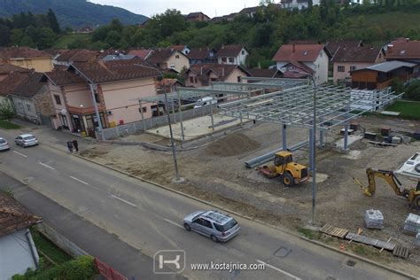 Intenzivirani radovi na izgradnji Nešković benzinske pumpe u Kostajnici