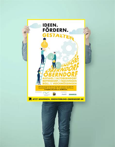 Plakat Ideen Fördern Gestalten Formschön Gmbh