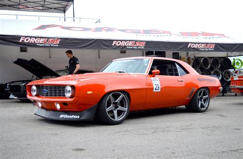 Randy Johnsons 1969 Camaro On Forgeline Cf1 Open Lug Wheels Carbuff